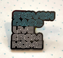 Load image into Gallery viewer, 3 pack of 1 inch hard enamel pins - Steven Page Live From Home, soup is a treat, #keep going